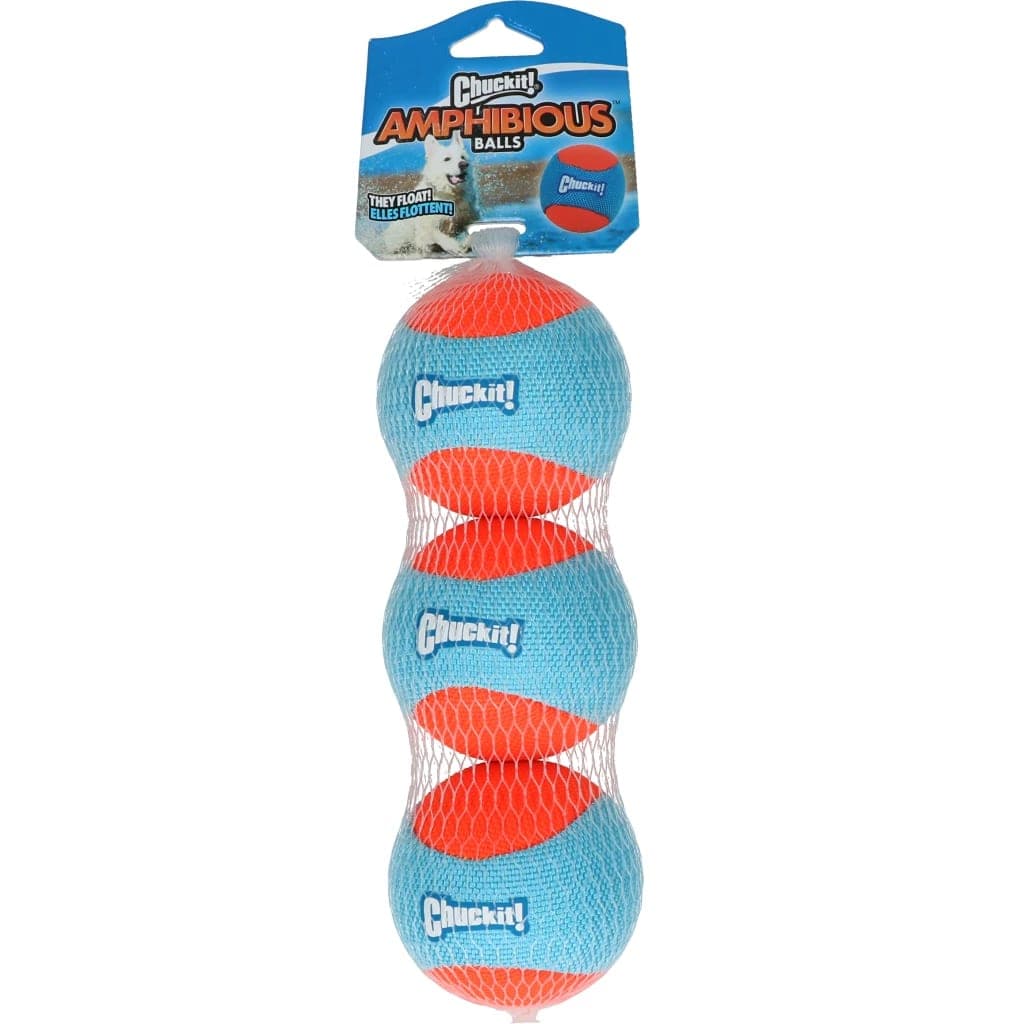 Chuckit! Amphibious Fetch Balls 3-pack β apporteer & gooien voor sterke honden